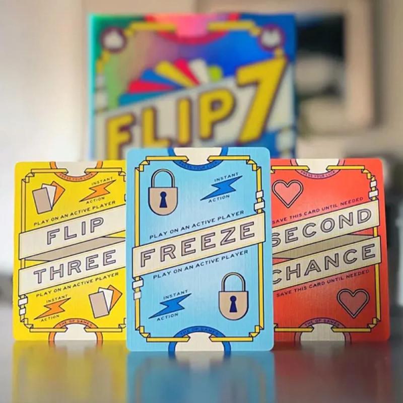 Flip7 Card Game For Party Gatherings With Educational And Interactive Features For Family And Friends