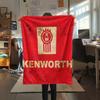 Kenworth, Couverture Flanelle à Motifs, Haute Qualité Confortable pour Toutes les Saisons, Décoration Intérieure, Chaleur et Confort, Parfaite pour les Cadeaux.
