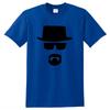 Breaking bad Men top quality streetwear 100% cotton loose Heisenberg printed t shirt summer mens tshirt cool man t-shirt