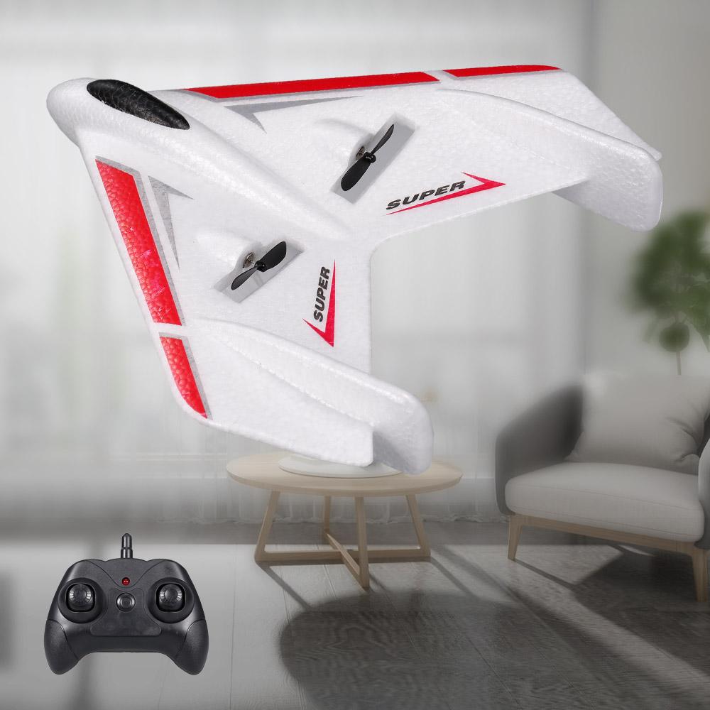 RC Uçak 2.4GHz 2CH Küçük Uçak Kapalı Uçuş Oyuncakları Çocuklar İçin Erkek Çocuklar