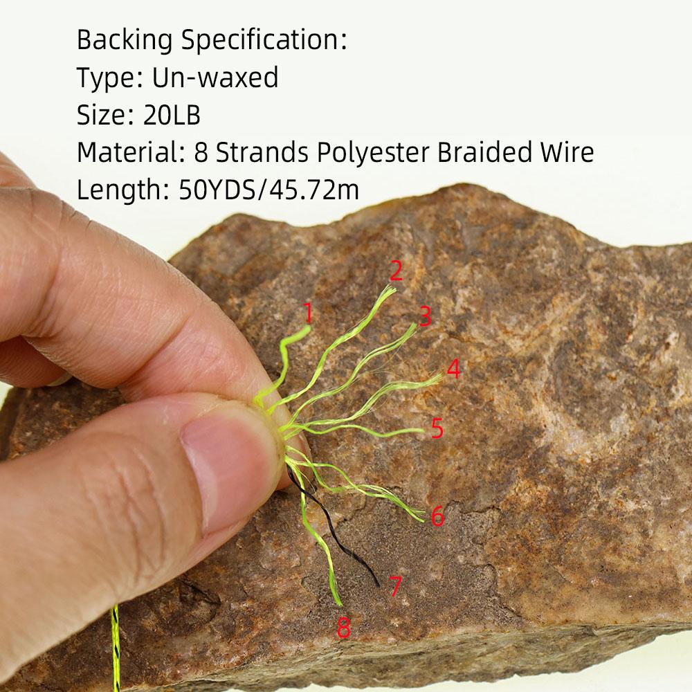 Pre-Assembled Fly Fishing Line Combo – Backing/Main/Leader Ready, Easy & Quick Setup for Fly Fishing Gear