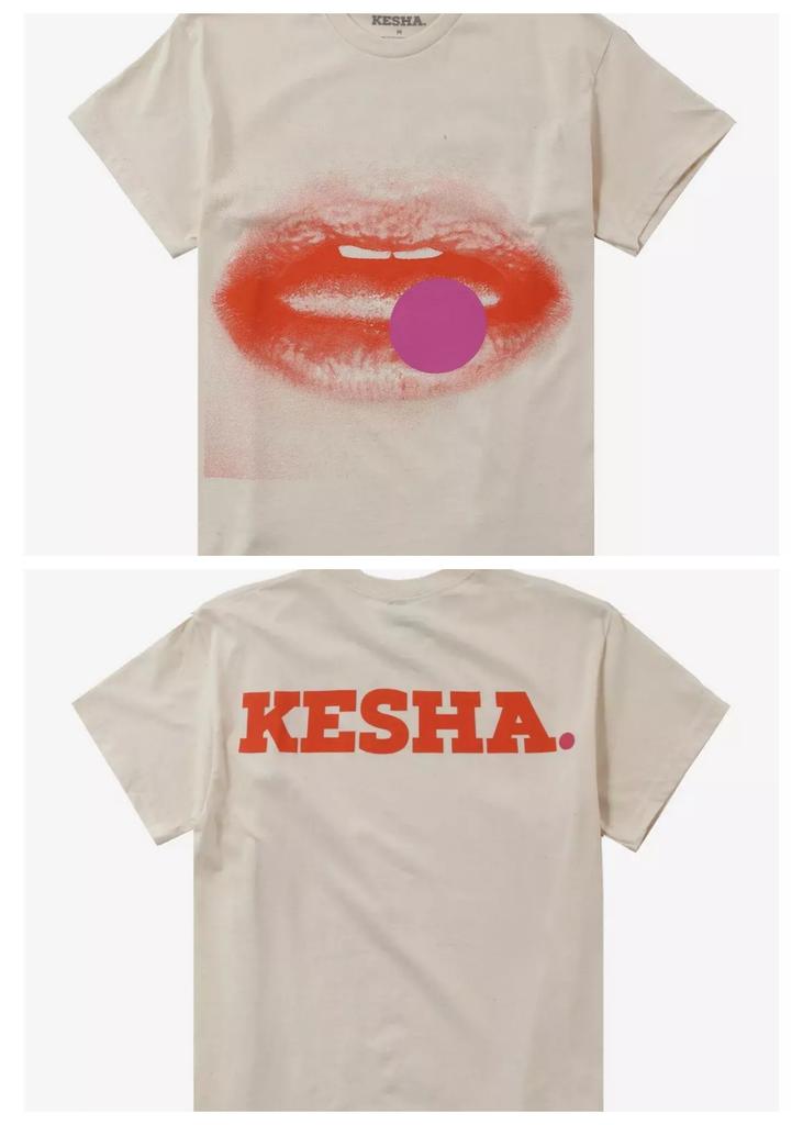 Singer Kesha boy Crazy Tits Out Tour Print Tshirts Men Women Short Sleeve Cotton Tshirt Fashion Loose Hip Hop Unisex T Shirt