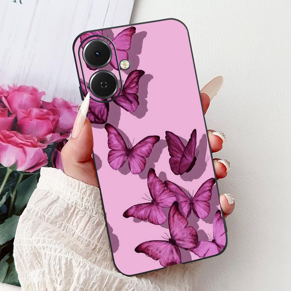 For Tecno Spark GO 2 Case LJ7 Popular Painted Cover 6.67'' Soft Silicone Phone Case For Tecno Spark Go2 SparkGo2 Back Cover Bags