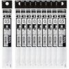 Pentel Ballpoint Pen Refills, 0.5mm, XLRN5-A, Black, 10