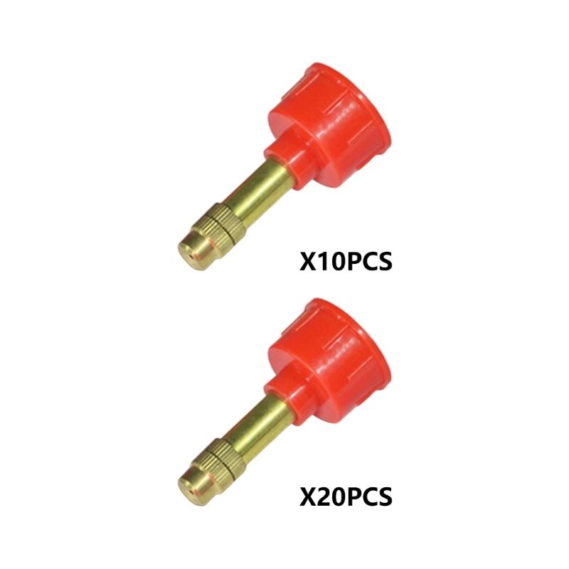 10/20Pcs Garden Pumping Sprayer Nozzle Garden Sprayer Nozzle Thread Mount Head for 0.8-1.5L Handheld Pressure Water Sprayer