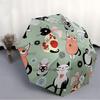 1pc Cat Pattern Automatic Opening and Closing Folding Umbrella with 8 Iron Ribs - Portable, Foldable for Travel yy251124088
