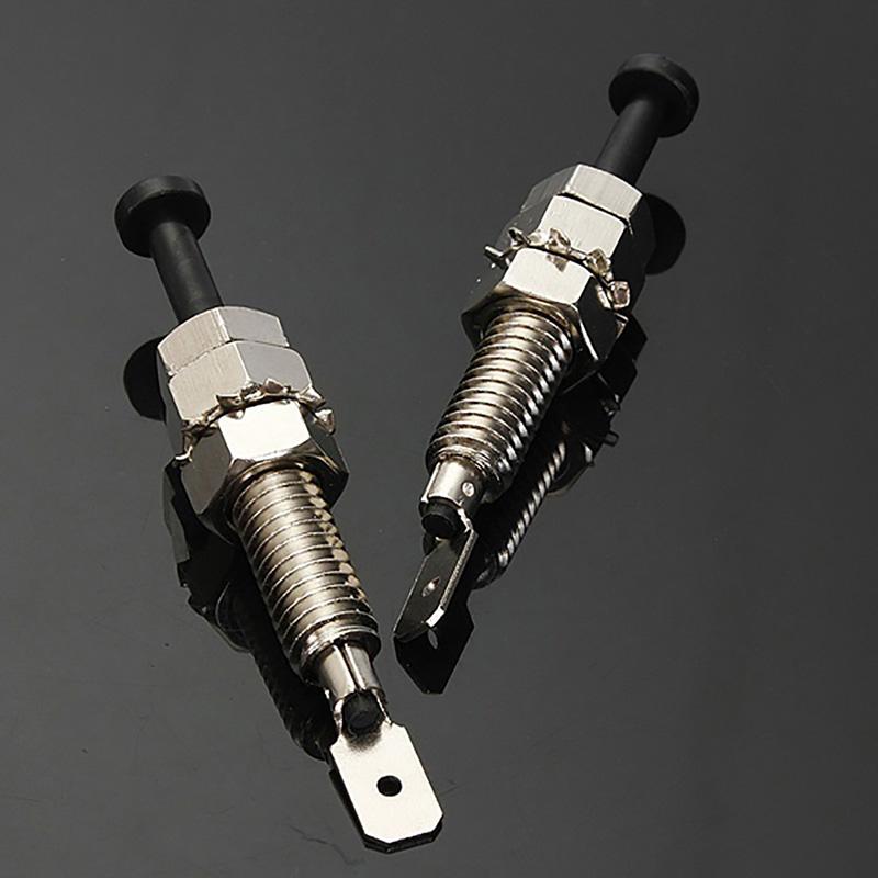 2Pcs Universal Car Alarm Security Adjustable Auto Truck Hood Door Pin Switch