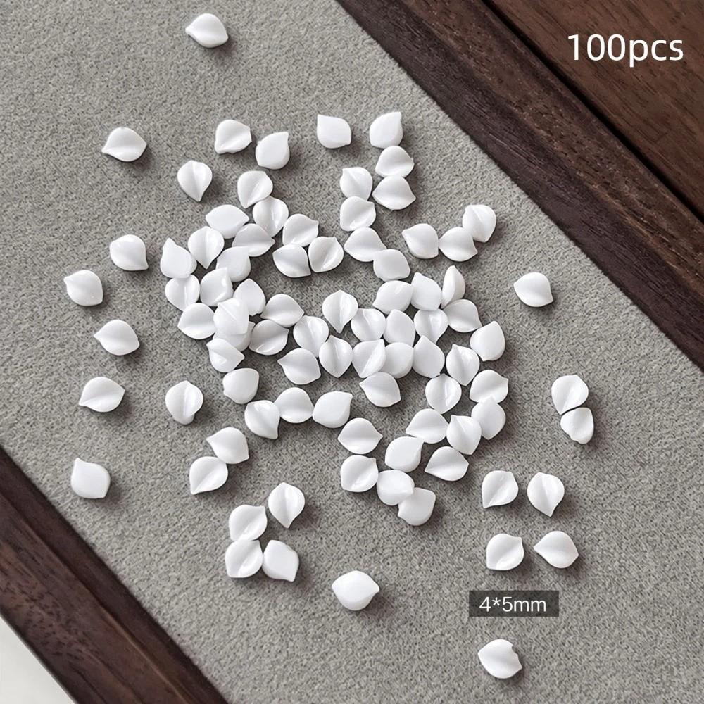 3D Flower Petals Nail Art Glitter Set Transparent Nail Charms Decorations Manicure Accessories