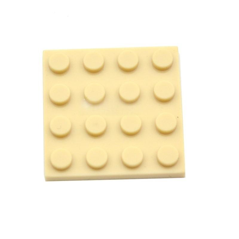 15PCS 4x4 Dots Blocks Base Plate Colorful Building Bricks Compatible Parts 3031 DIY Educational Toys for Children