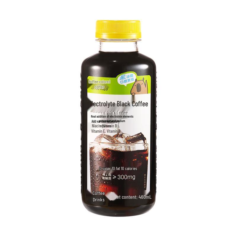 Cappy Zero-Sugar Zero-Calorie Americano Black Coffee Liquid 460mL x 1 Bottle