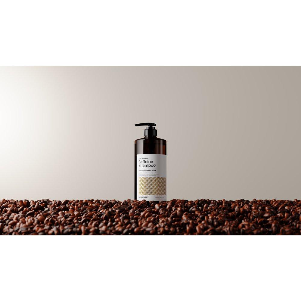 Caffeine Anti-Hair Loss Shampoo + Intense Extreme Damage Treatment 1000ml*2/Gift Set