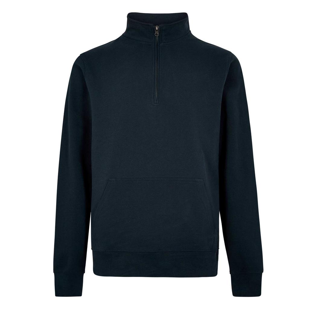 Kustom Kit Mens Pique Quarter Zip Sweatshirt