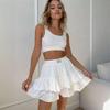 European and American Frill Shorts Short dress Cake Skirt Pantskirt Women Mini Cake Skirt Shorts Women