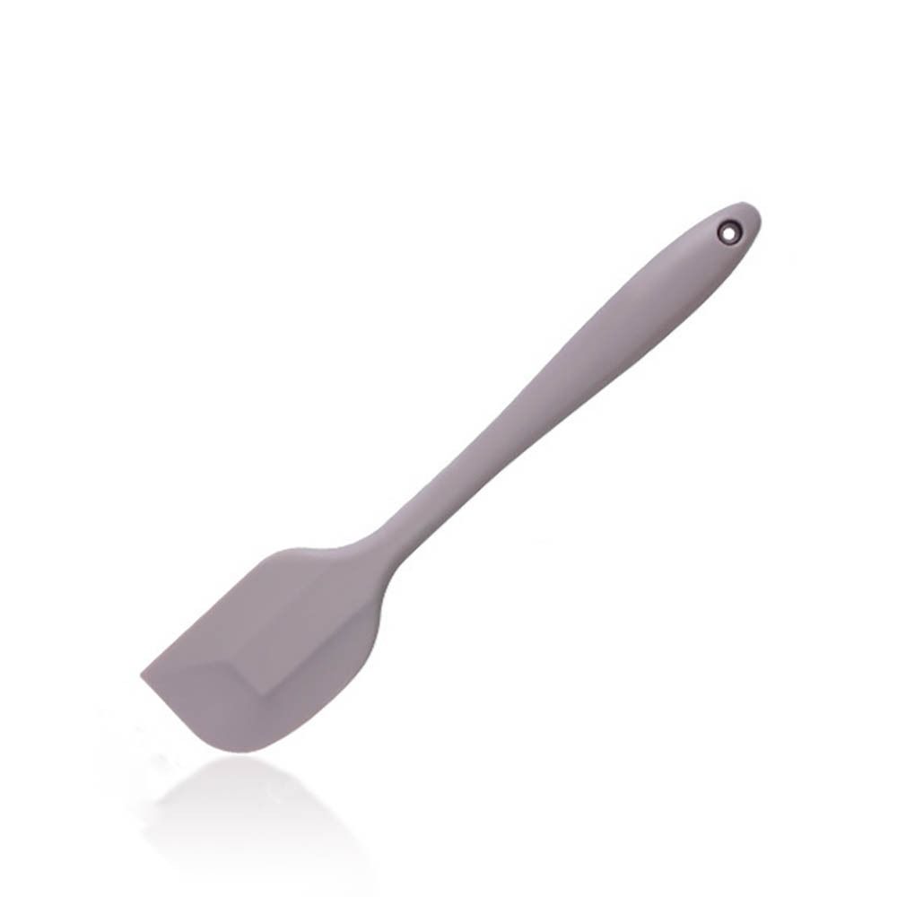 

New Small Silicone Scraper Baking Tool Semi Transparent Cream Scraper Butter Mixer Silicone Spoon Scraper Home фіолетовий