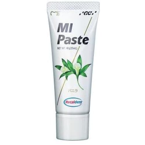 [Set of 2] GC MI Paste Vanilla 40g [Includes life smile original cotton pad]