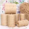 Natural Fiber Rope Soft Wrapping Cord Twine Rope For Creative Sewing Project Gardening Home Decoration And Packaging