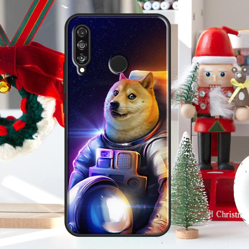 Doge For Huawei Nova 9 10 SE 11 Pro Y60 Y70 Y90 Y61 Y91 Y72 Y73 12i 11i 8i P20 P30 P40 Lite Case
