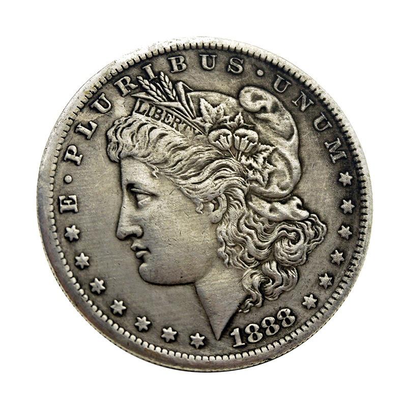 Антикварная монета доллар 1795 года black