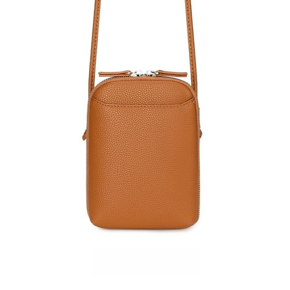 Verstelbare Riem Crossbody Tas Zacht Leer Messenger Tas Veelzijdige Mobiele Telefoon Tas Concerten