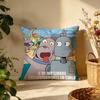 Stylish RRobot Dreamser Cushion Cover Versatile DoubleSided Pillow Case Fit for Sofa Bed Car  Daily Decor