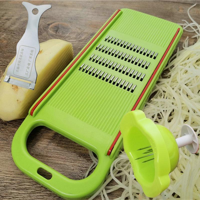 Huacheng Julienne Kitchen Insert: Cucumber, Potato, Carrot Julienne Board & Planer