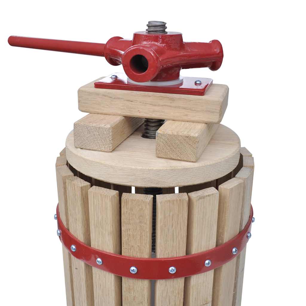 Vidaxl 2-Piece Fruit and Wine Press and Crusher Set