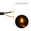 Motorcycle Mini Turn Signal Lights Lamp Supermoto Motorbike Universal LED Indicators Lights Amber Blinker Enduro Accessories