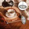 Universal 4In French Press Filter Replacements Set Includes Spirals and Crosses Disk Stainless Steel Plunger and Screens