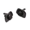 Car Accessories ABS Plastic Car Interior Roof Hook Decorative Cover Suitable for Volvo V90 S90 XC40 XC60 XC90 2015-2020 (Black)