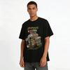 Queens of the Stone Age Vine Engine Print Casual Tee Pure cotton T-shirt
