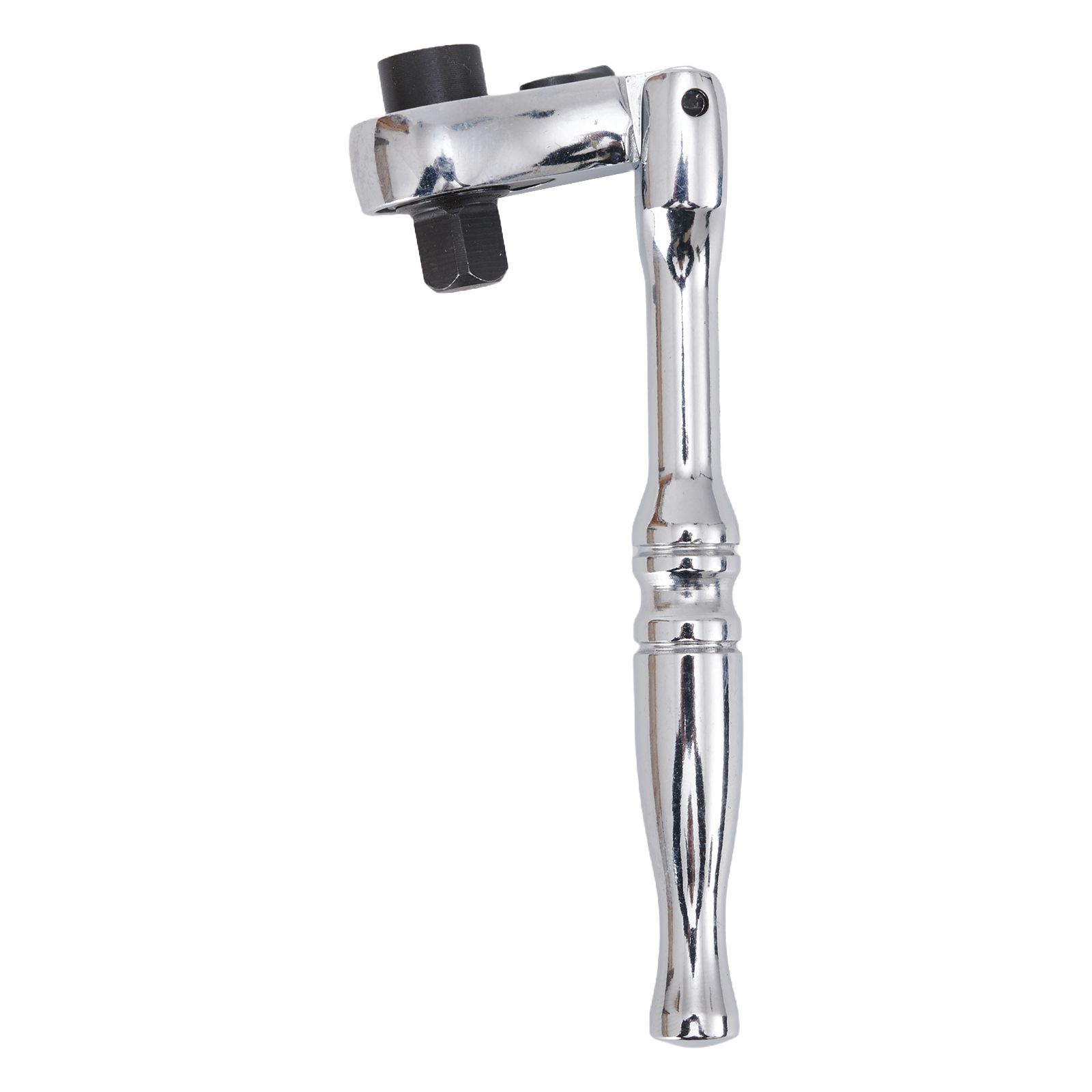 

1pc Small Ratchet Wrench Screwdriver Handle Socket Batch Head Quick Spanner Chrome-vanadium Steel Hand Tools Accessories Round Handle