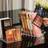 2PCS 7-Compartment  Makeup Organizer Desktop Eye Shadow Palette Display Box Makeup Blush Cosmetics Shelf Make Up Tools Storage Holder