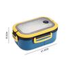 Double-layer Lunch Box Student Office Worker Bento Box Outdoor Picnic Fruit Food Container Light Salad Reducing Meal Lunch Bags