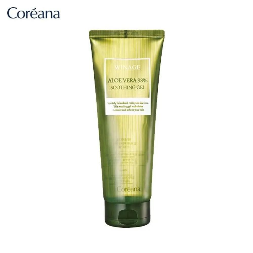 [Coreana] Winage Aloe Vera 98% Soothing Gel (250ml)