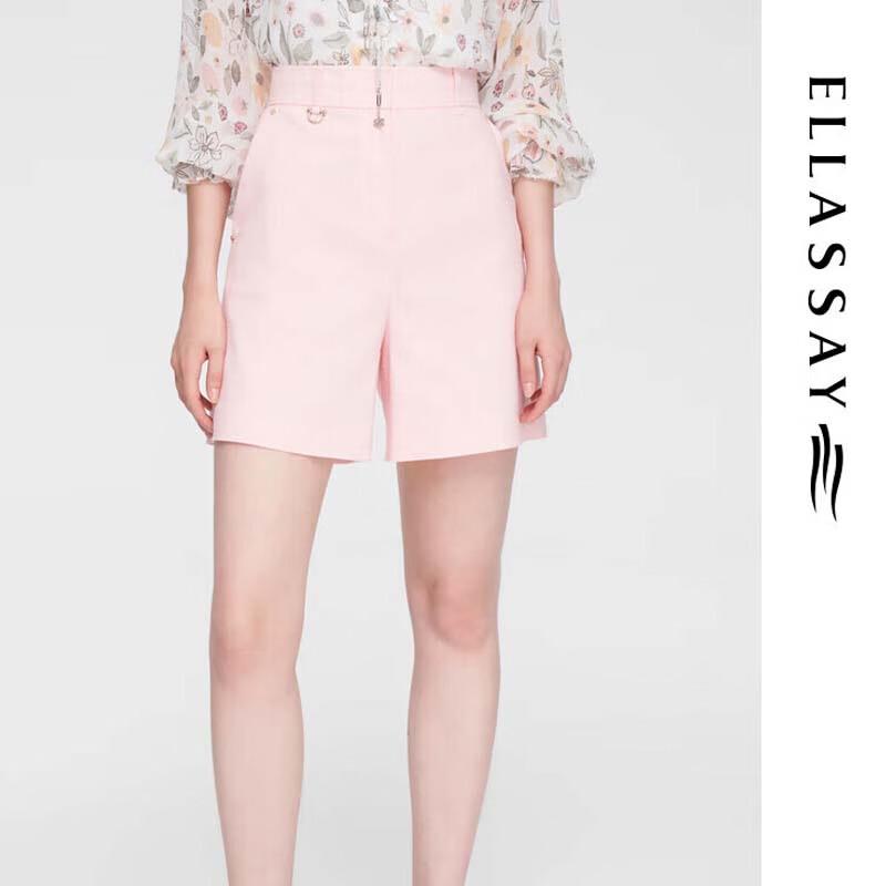 ELLASSAY Women s Easy-Care High-Waist Shorts EWW352K01200 M