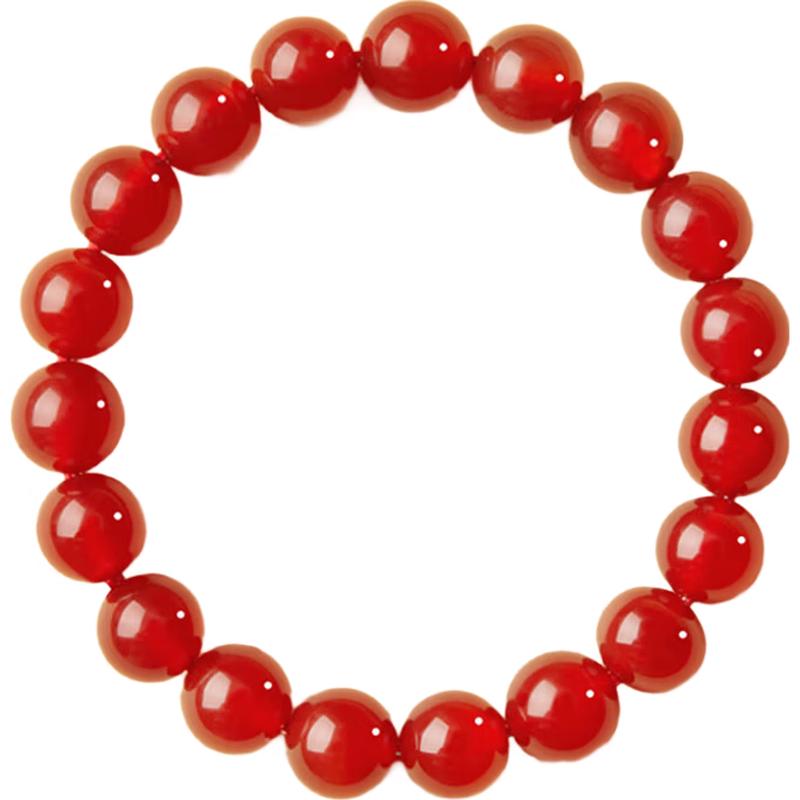 2026 Year of the Horse Red Agate Bracelet for Women