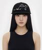 OTHER-worldly Emoji Cap [Black Angel Kitty]