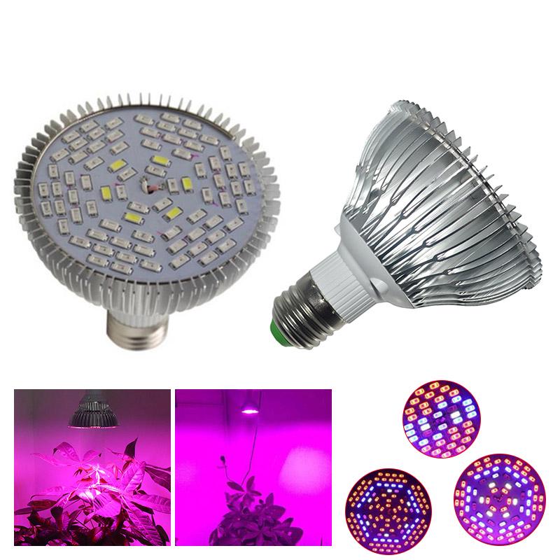 8/10/30/50/80W LED Plant Grow Light E27 Lamp Bulb Full Spectrum for ...