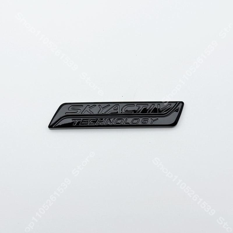 AAGH1 Mazda MX5 Miata ND Front Rear Black Car Logo Emblem Badge For MX-5 Miata ND NC Carbon 2016 2017 2018 2019 2020 2021 2022 2023