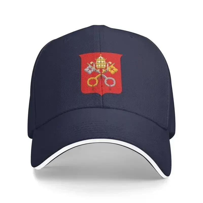 Classic Coats Of Arms Of The Holy See And Vatican City Baseball Cap Men Women Personalized Adjustable Adult Dad Hat Spring
