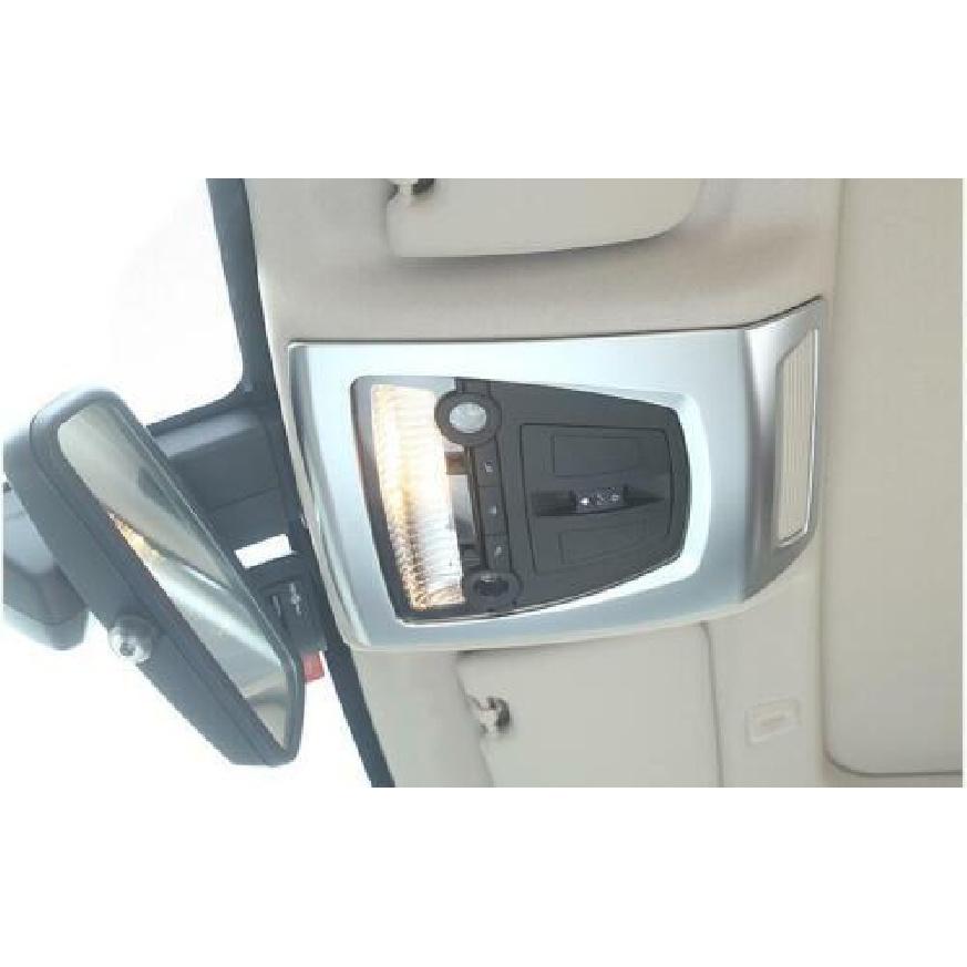 ABS Silver Front Reading Light Cover Trim 1PCS For BMW X3 F25 X4 F26 2011-2017