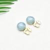 Iridescent Round Shirt Dress Cufflinks: Stylish and Simple Fashion Embellishments