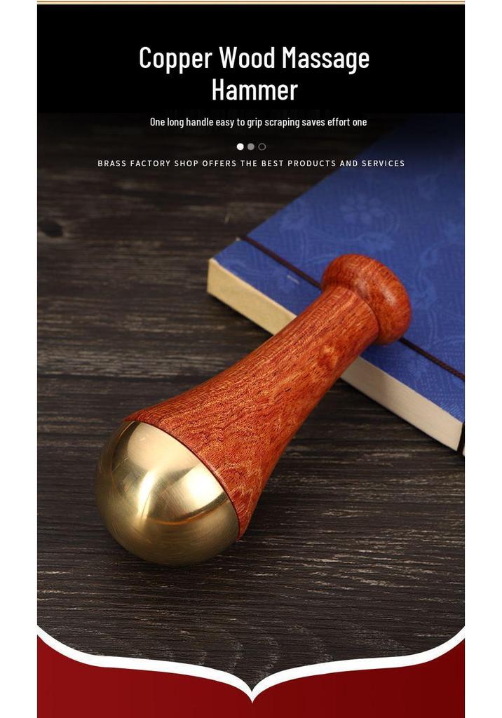 Universal Handheld Massage Hammer for Face, Neck, Back, Legs, and Soles