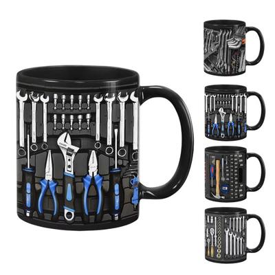 Tool Box Coffee Mug Funny Toolbox Mechanic Mug Ceramic Novelty Coffee Cup Gift for Men