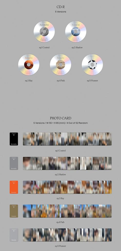 SEVENTEEN 4TH ALBUM the 'Face Sun' (Korean Edition)