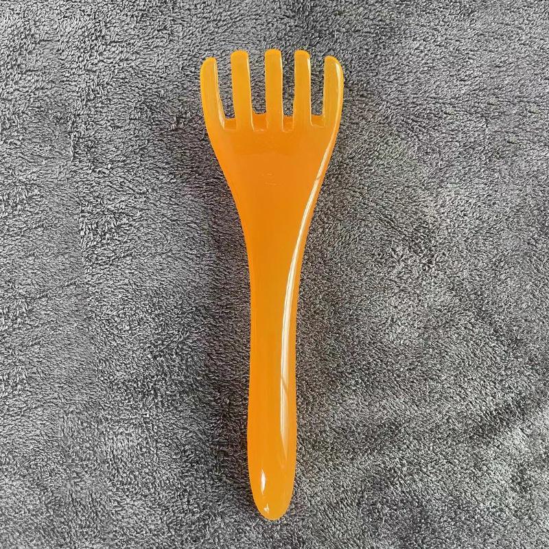 Five-Claw Gua Sha Resin Massage Comb for Face and Meridian Therapy