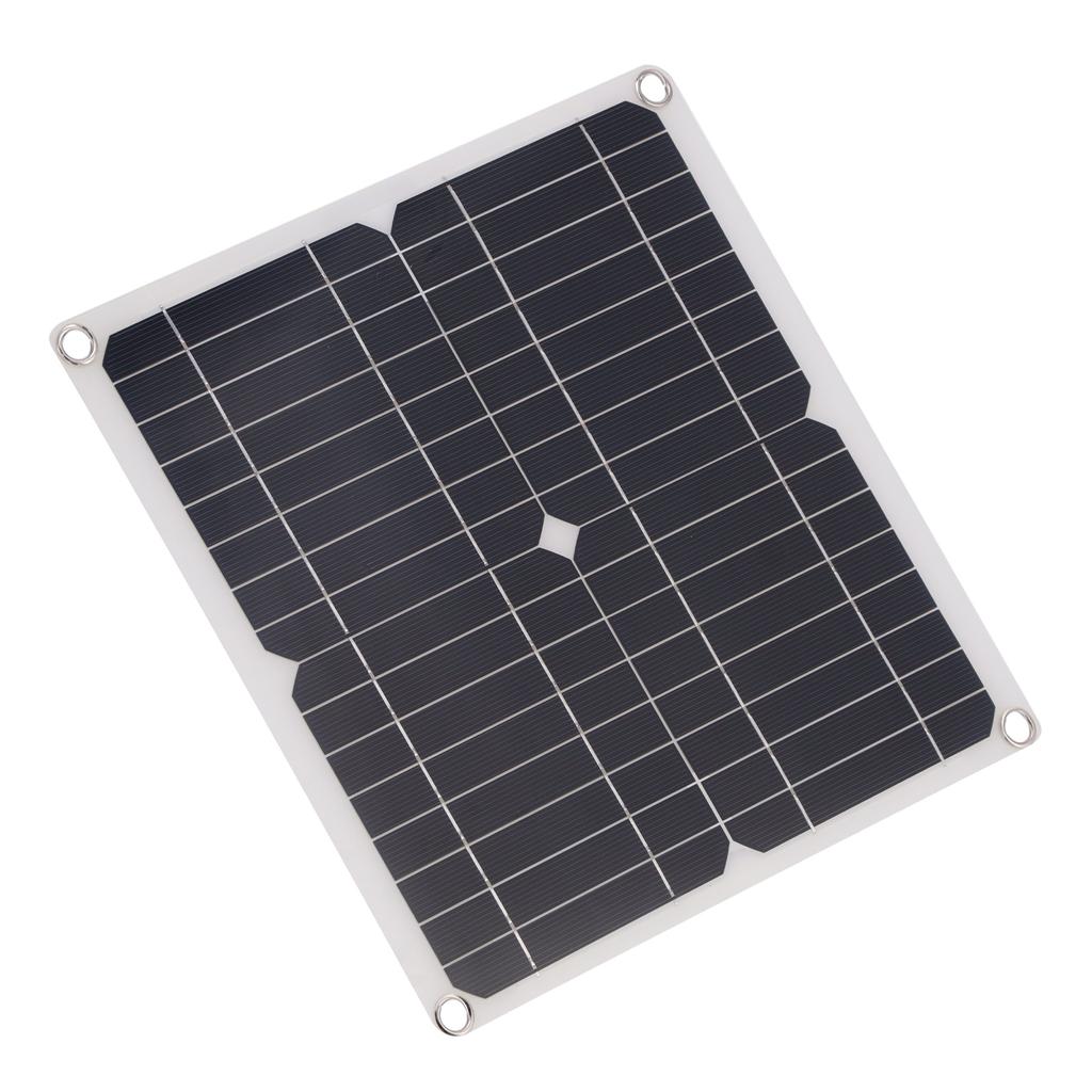 15W 18V Solarmodul Solarzellenmodul Ladegerätplatine für Innen Außen Auto Boote Zubehör