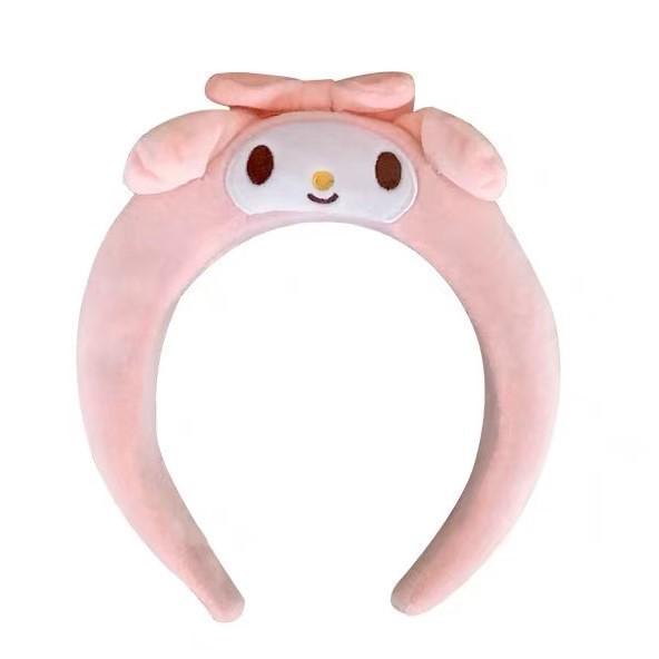 Sanrio Kuromi Kids' Headband, 3D Cartoon Non-slip Hair Accessory for Face Washing