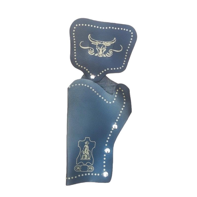 Cowboy Toy Set: Hat, Scarf, Revolver & Leather Holster