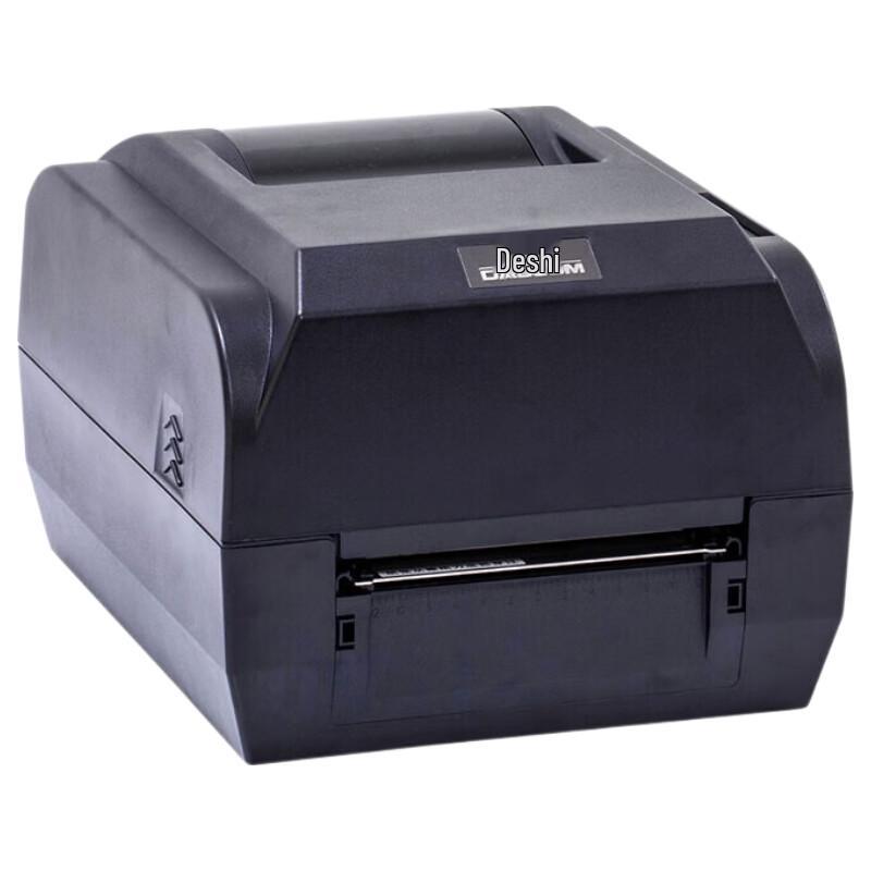 Deshi DL-218 RFID Barcode Label Printer CN plug (adapter included)